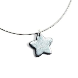 Medium Star Pendant - Chrome