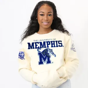 MEMPHIS  | Chenille CREAM Unisex Sweatshirt