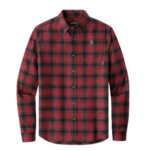Men's Eddie Bauer Red Highland Flannel Shirt