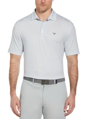 Men's Heather Geo Print Golf Polo