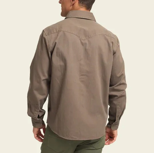 Men's Howler Bros | Sawhorse Work Shirt | Taupe