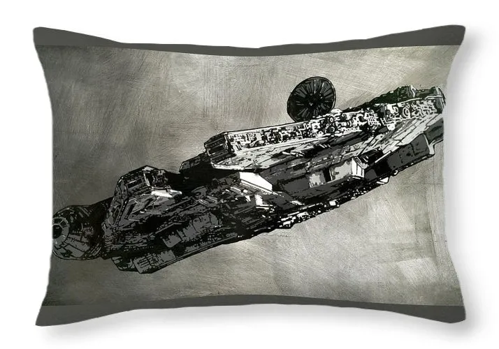 Millinneum Falcon - Throw Pillow