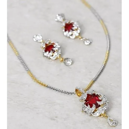 Multicoloured Stone Changing - Necklace Set (100000061503)