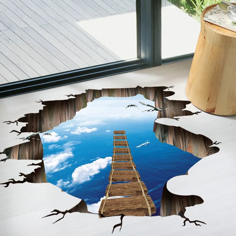 NEW 3D Cosmic Space Wall Sticker