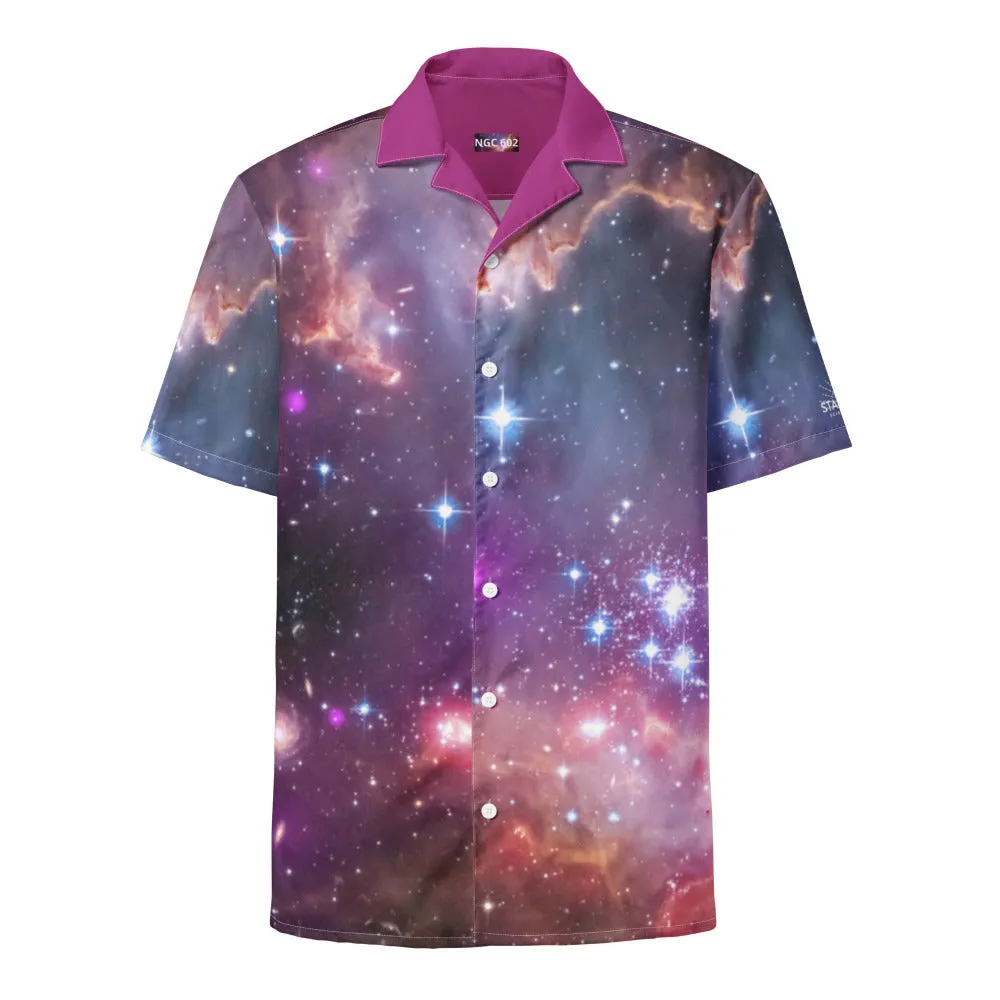 NGC 602 Nebula Button Shirt