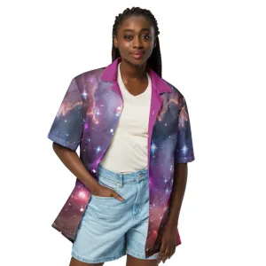 NGC 602 Nebula Button Shirt