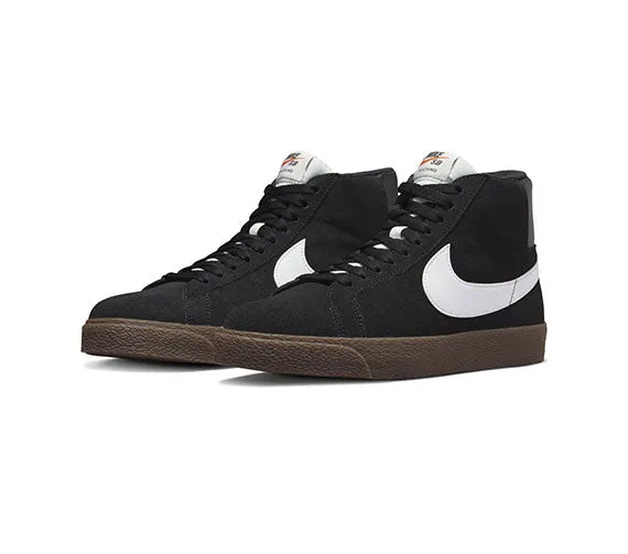 Nike SB Zoom Blazer Mid - Black/White-Black-Sail