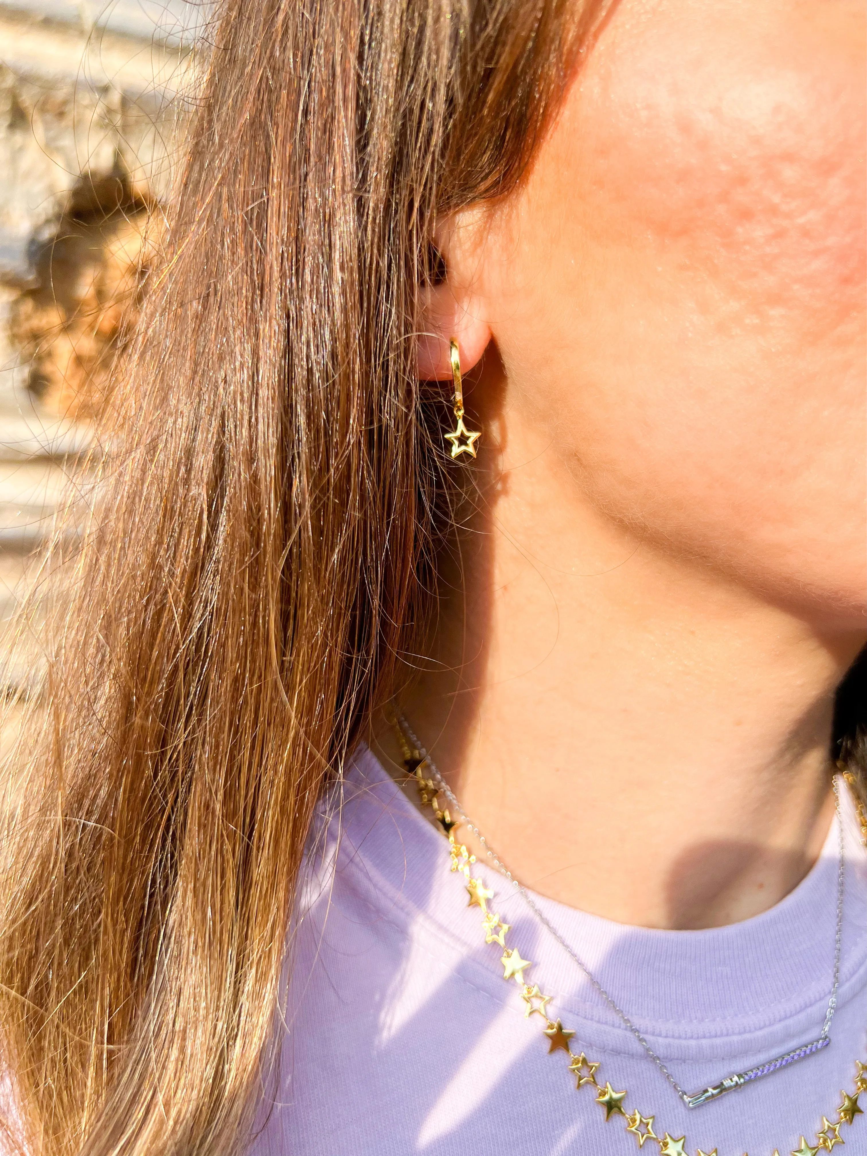 Only Hope Huggie Earrings