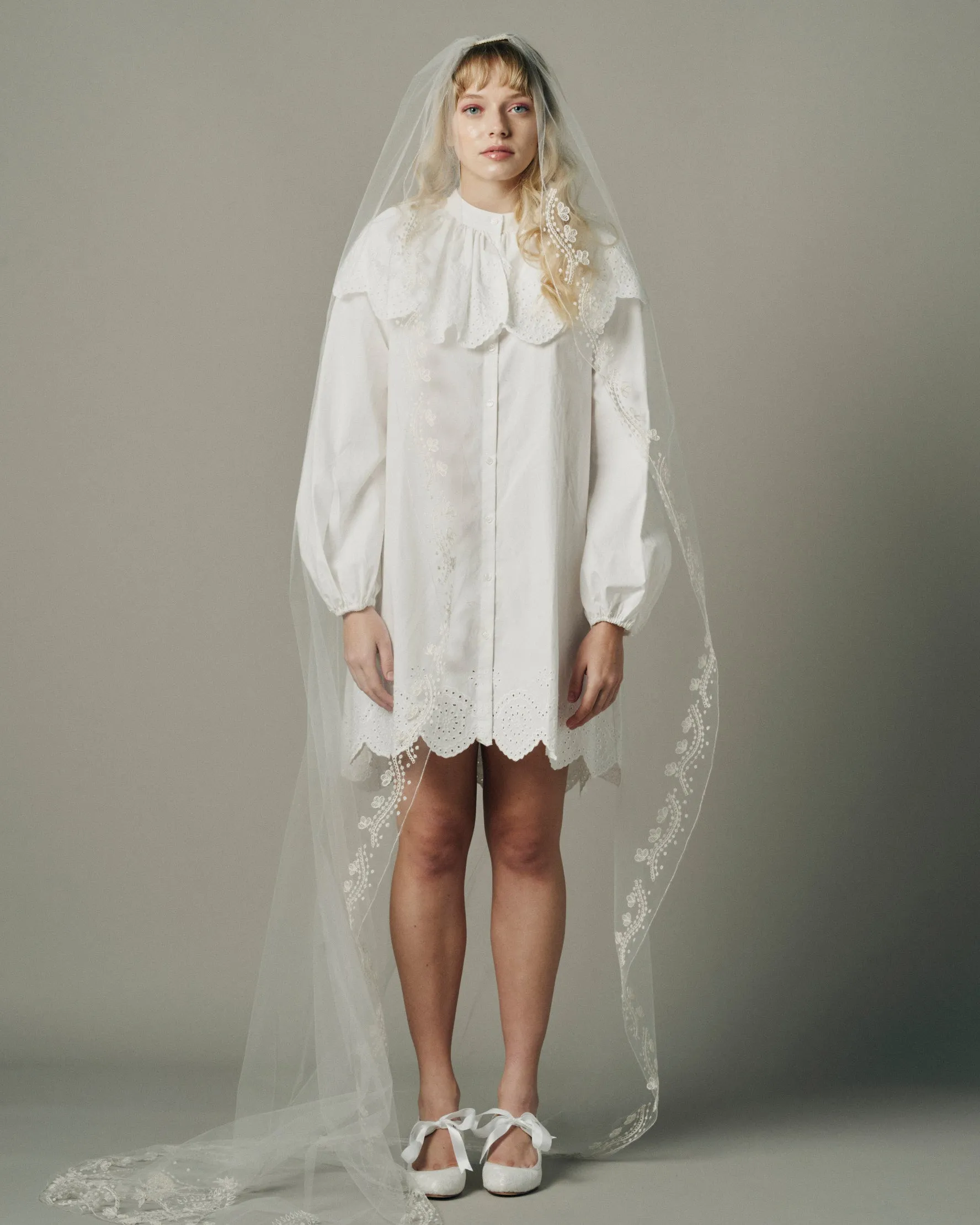 ORACLE EMBROIDERED VEIL