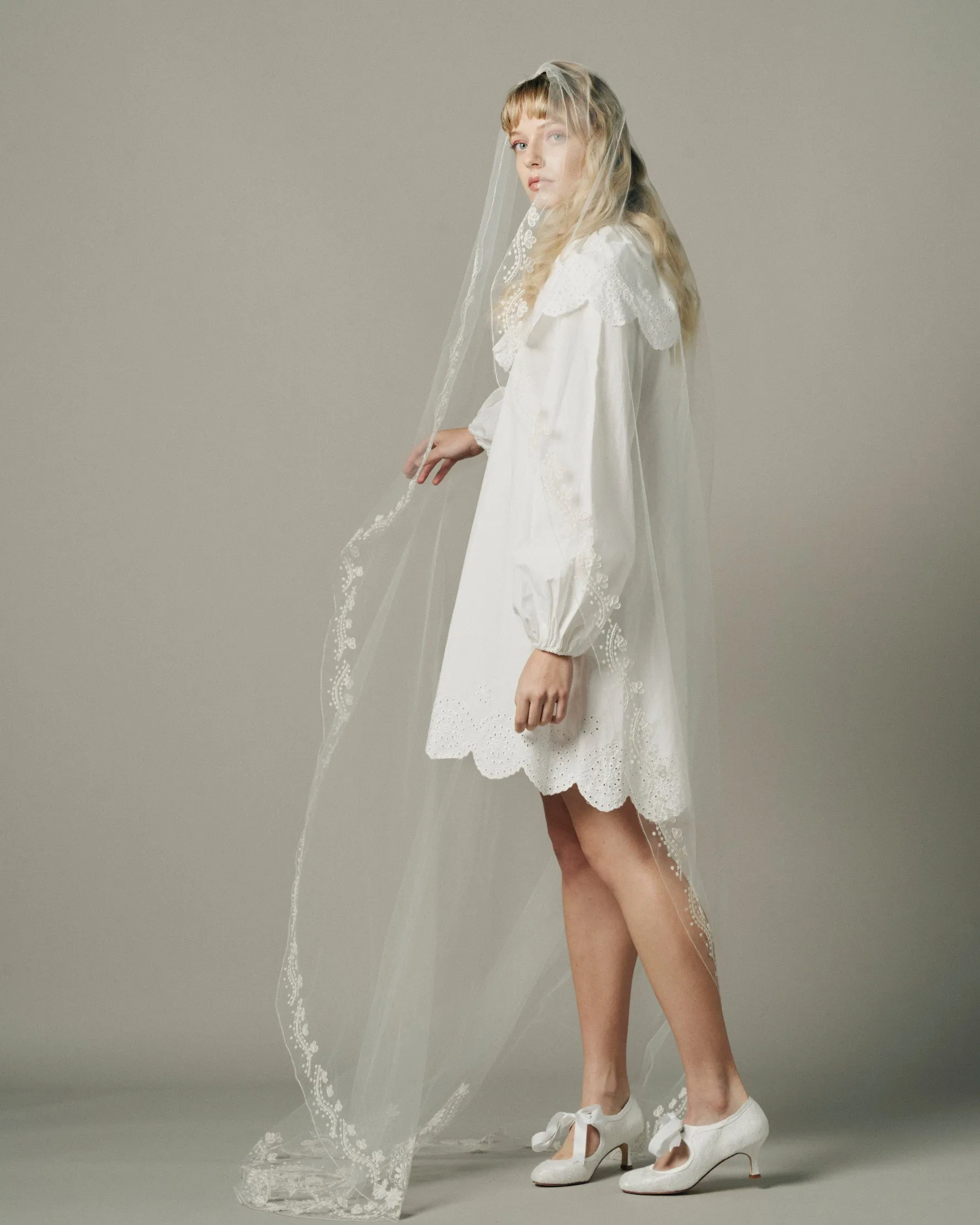 ORACLE EMBROIDERED VEIL
