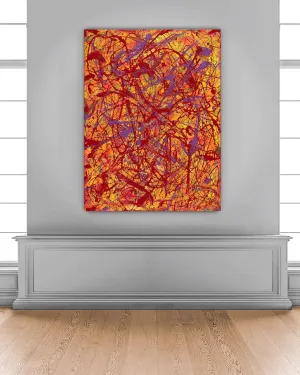Orange Space - Original Painting