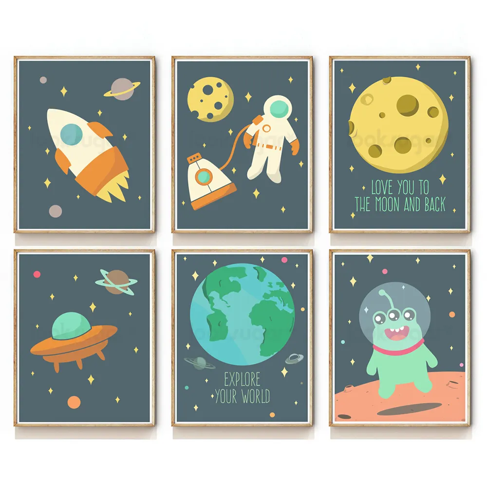 OUTER SPACE COLLECTION - SET OF 6