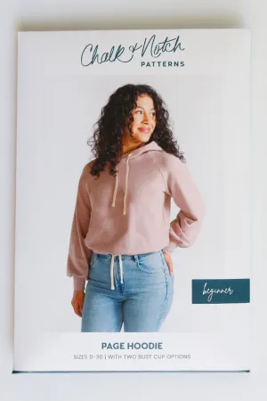 Page Hoodie Pattern -- Chalk & Notch