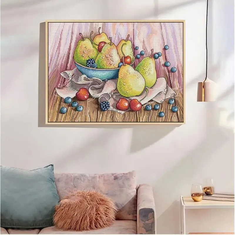 Pear Fruit Plate Pattern