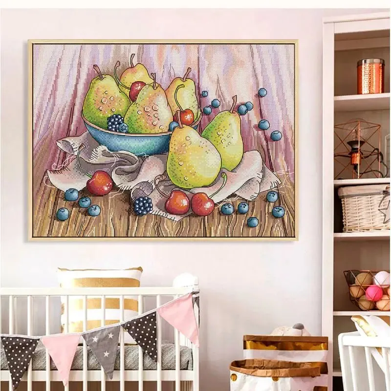 Pear Fruit Plate Pattern