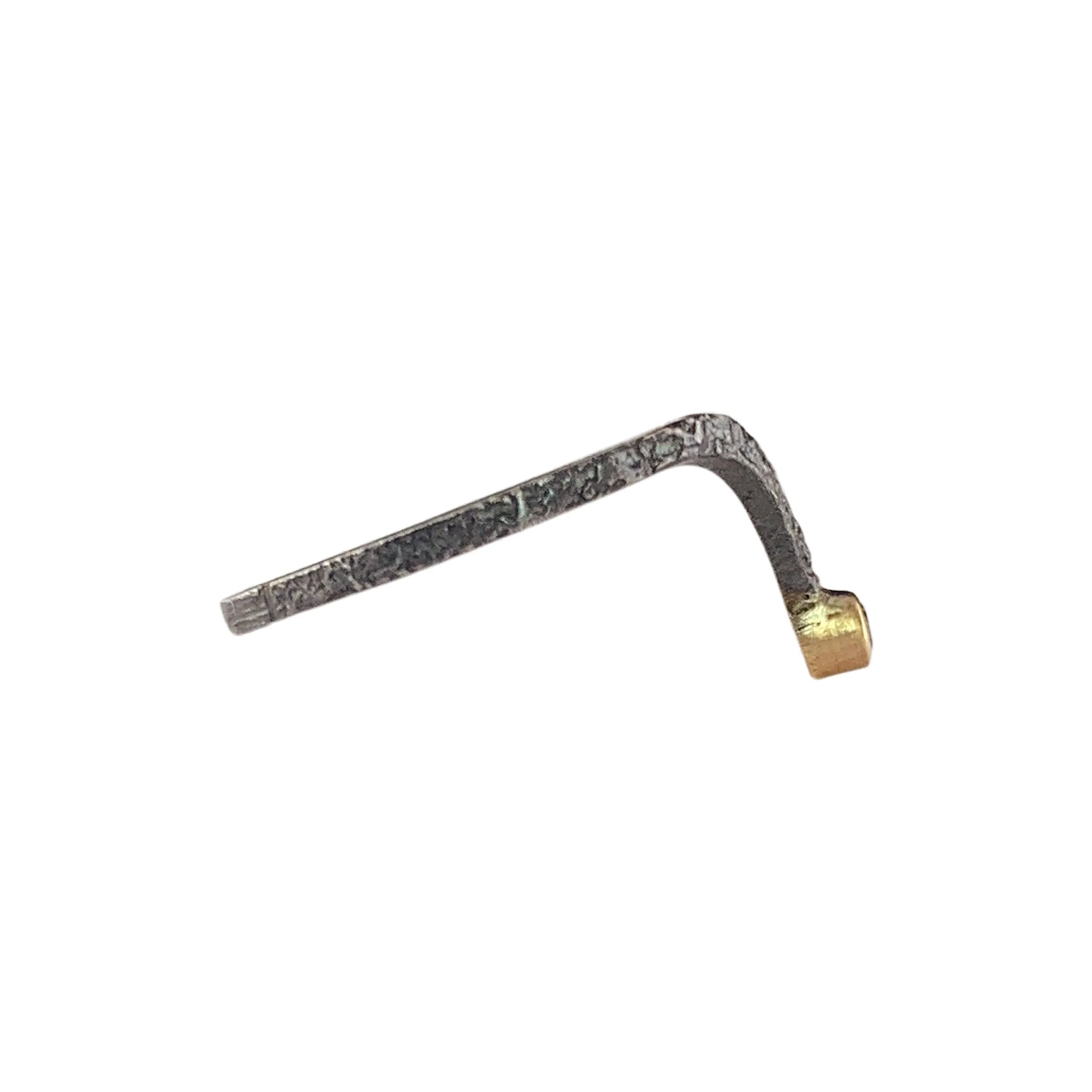 Pebble Chevron Band - SS and White Diamond