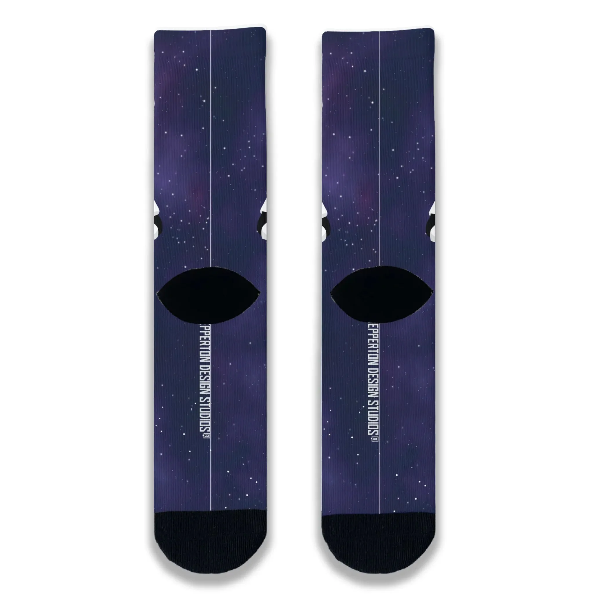 Personalised Stormtrooper Space Face Adult Printed Socks