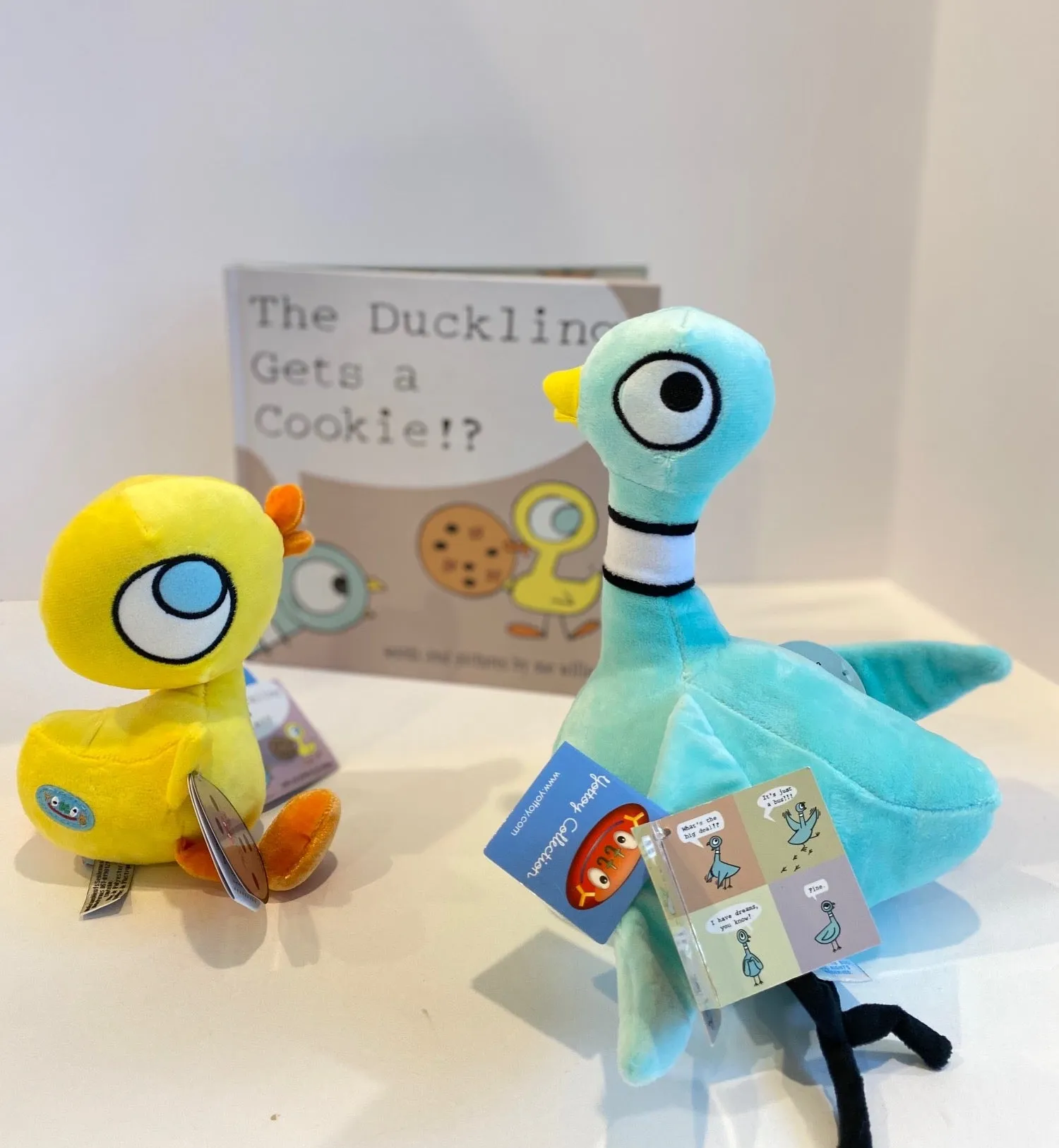 Pigeon ,Ducking soft doll   Book set