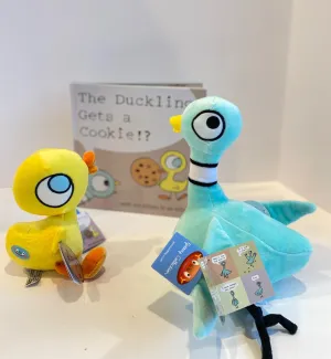 Pigeon ,Ducking soft doll   Book set