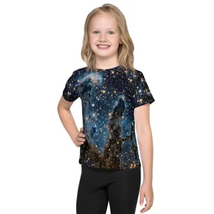 Pillars of Creation in Infrared by Hubble Kids T-Shirt (Toddler–Teen)