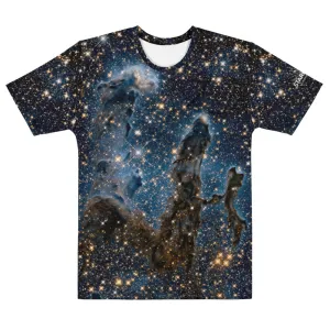 Pillars of Creation in Infrared by Hubble Straight Cut T-Shirt