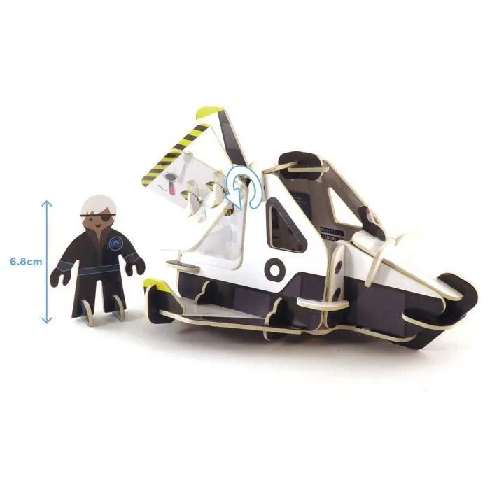 Playpress Space Ranger Eco-Friendly Build & Play Set