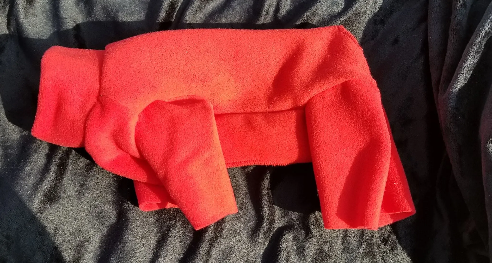 Plush Fleece - Red