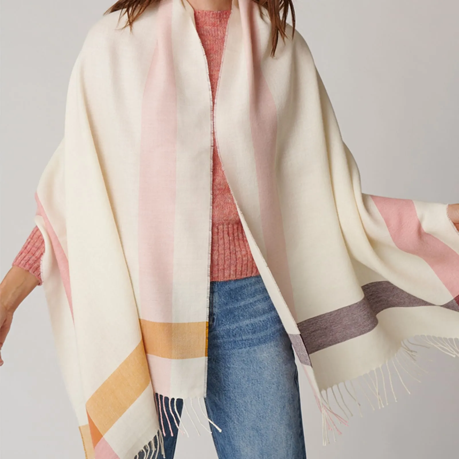 Pop Rectangle Shawl