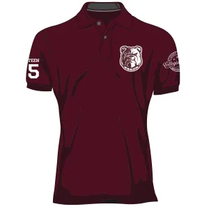 Pre Order (Ship Feb 15) AAMU | The Iconic Bulldogs. Polo Shirt
