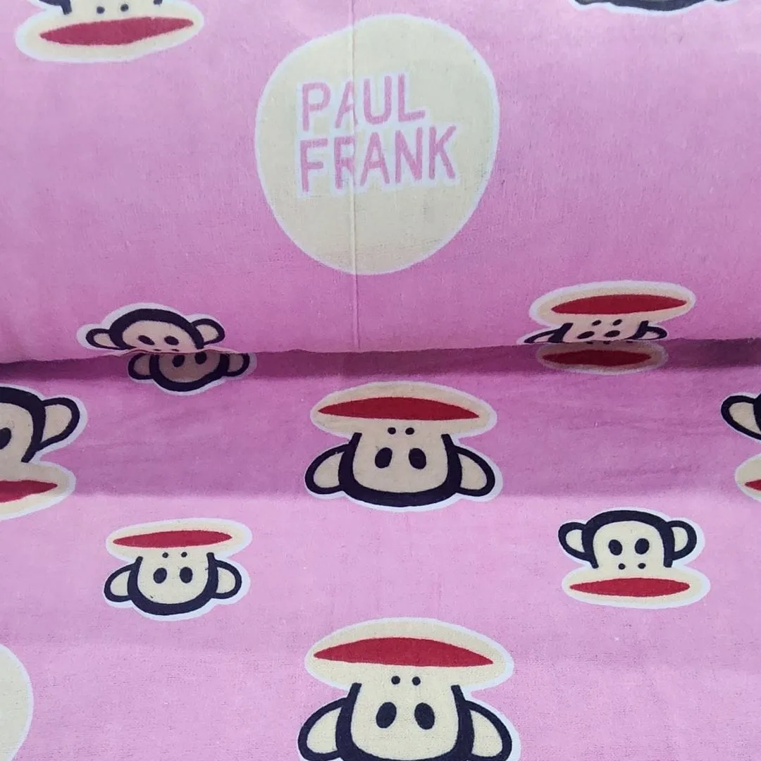 Printed Flannel Fabric Barbie Diamonds 110 cm