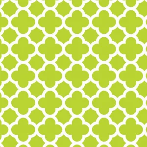 Quatrefoil in Lime by Riley Blake Designs