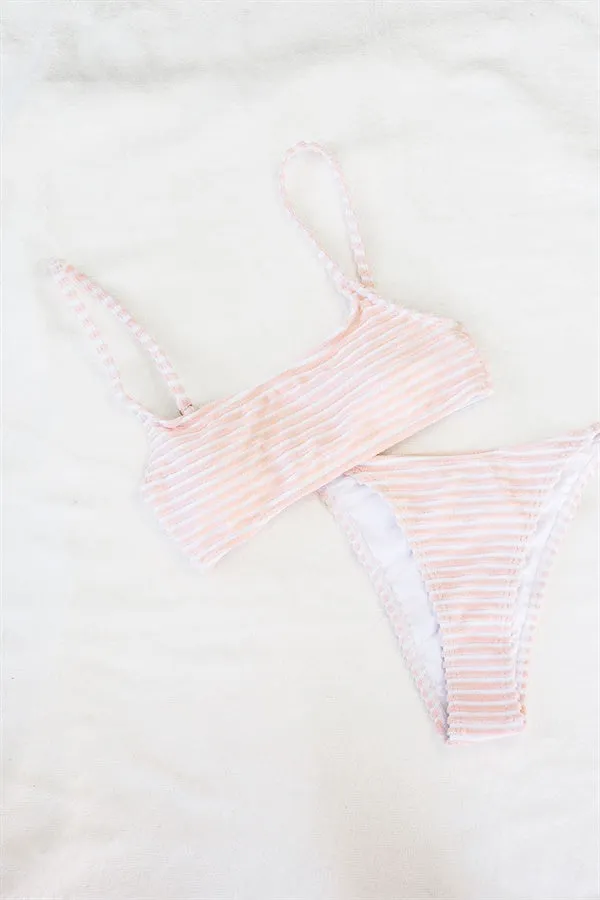 Quay Scoop Bandeau - Pink