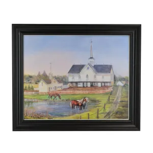 "The Star Barn in Summer” Print by Janet Bricker