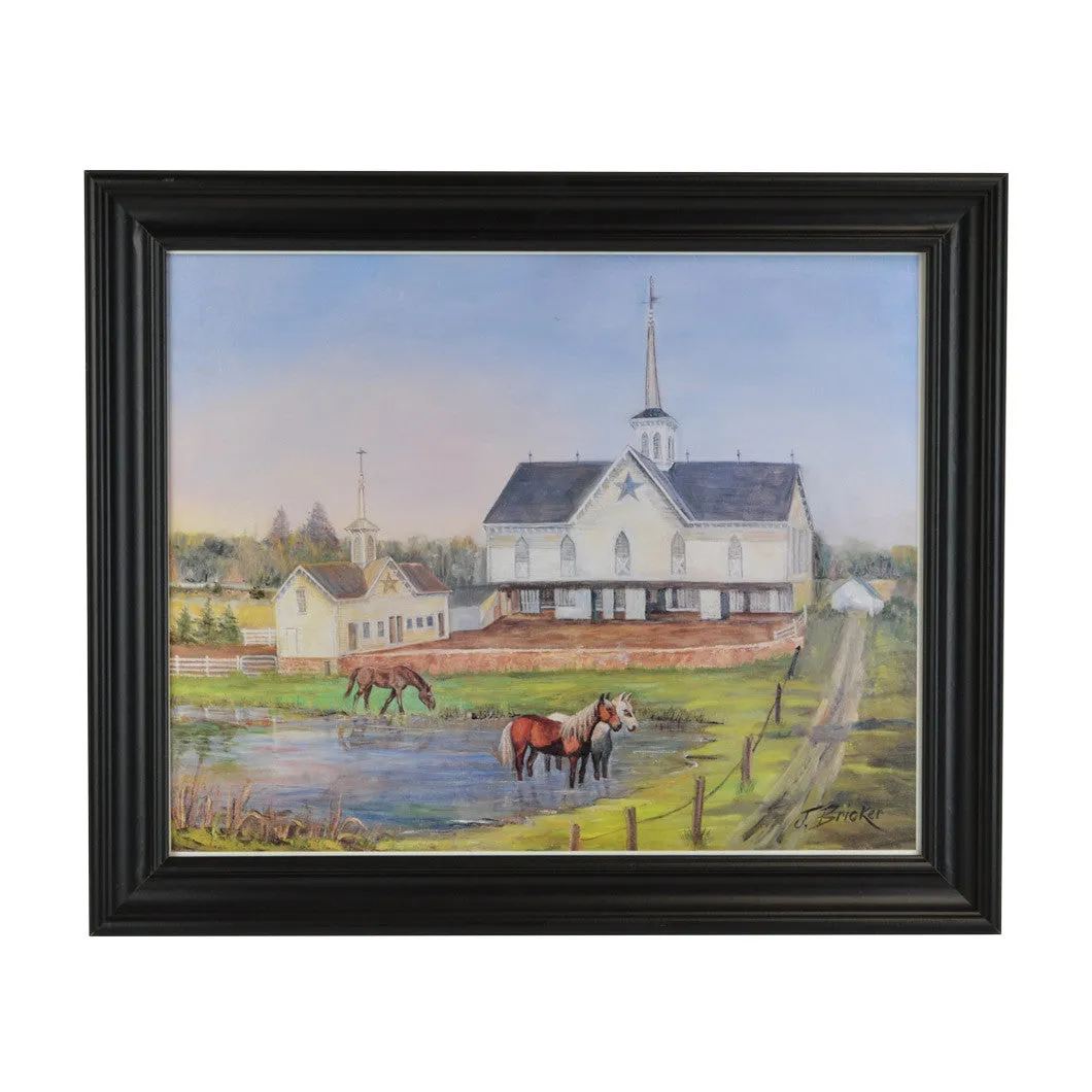 "The Star Barn in Summer” Print by Janet Bricker