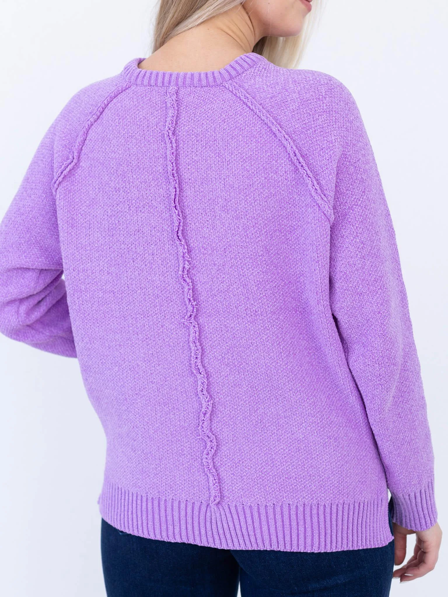 Raglan Chenille Sweater