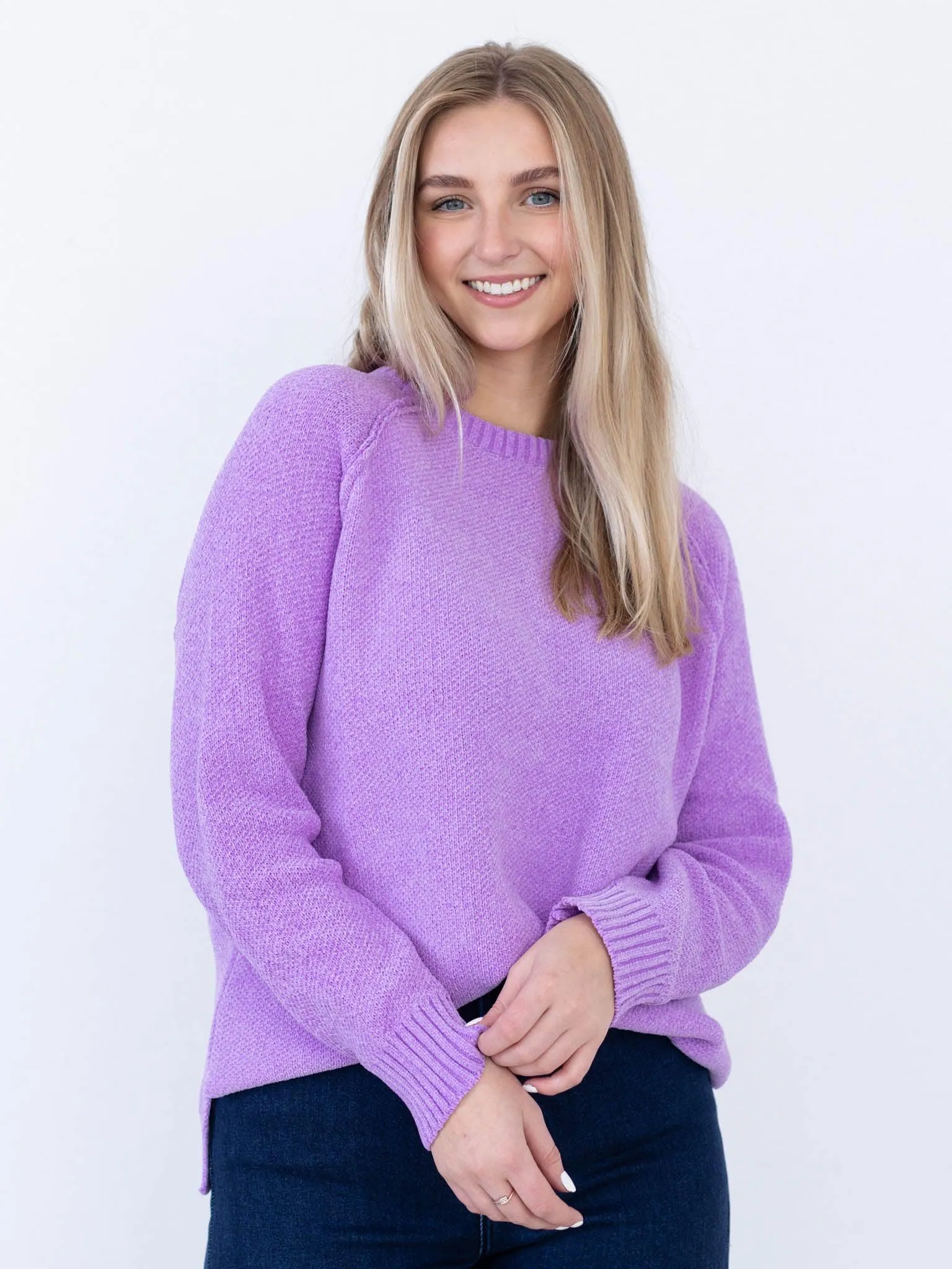 Raglan Chenille Sweater