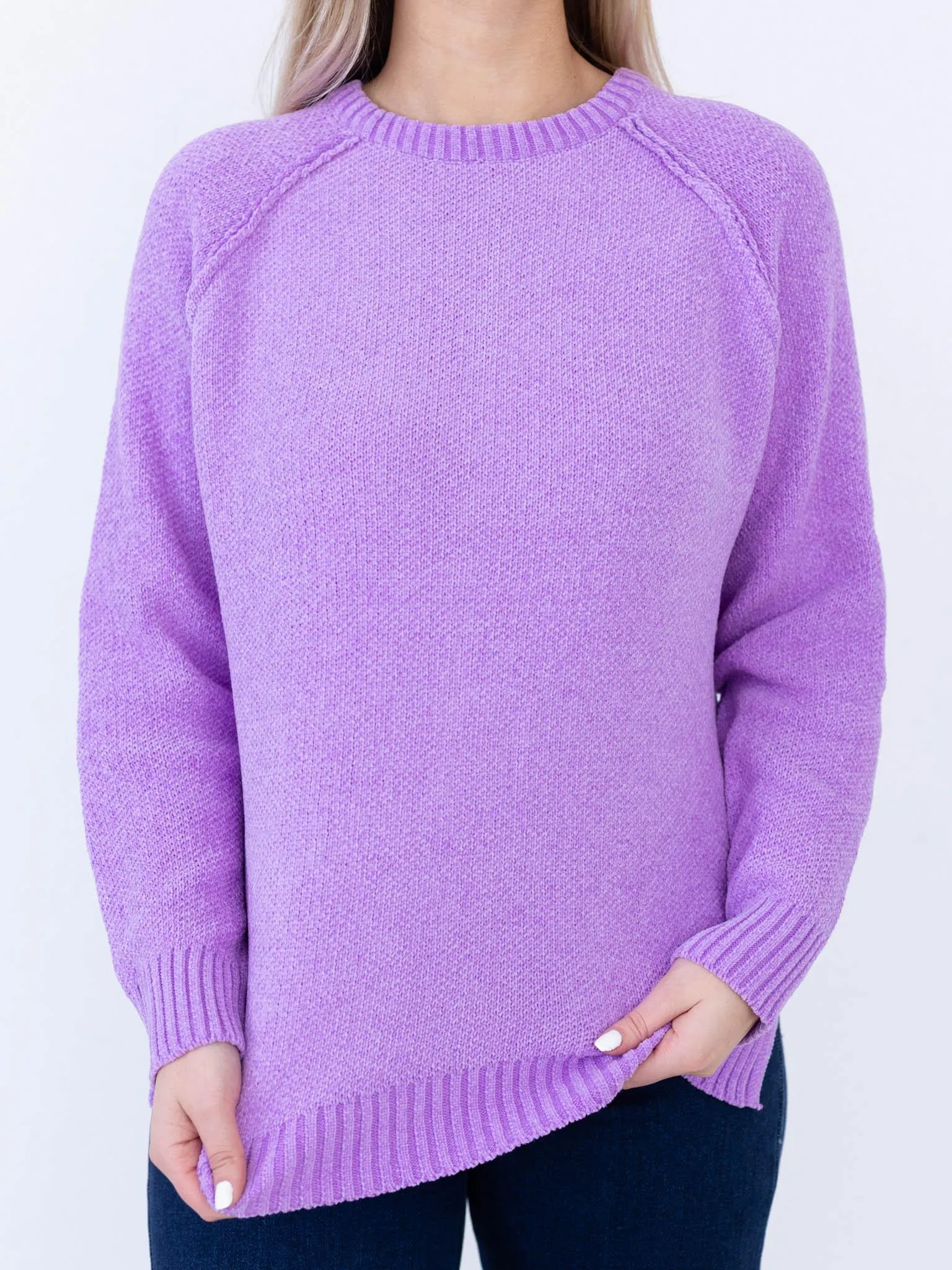 Raglan Chenille Sweater