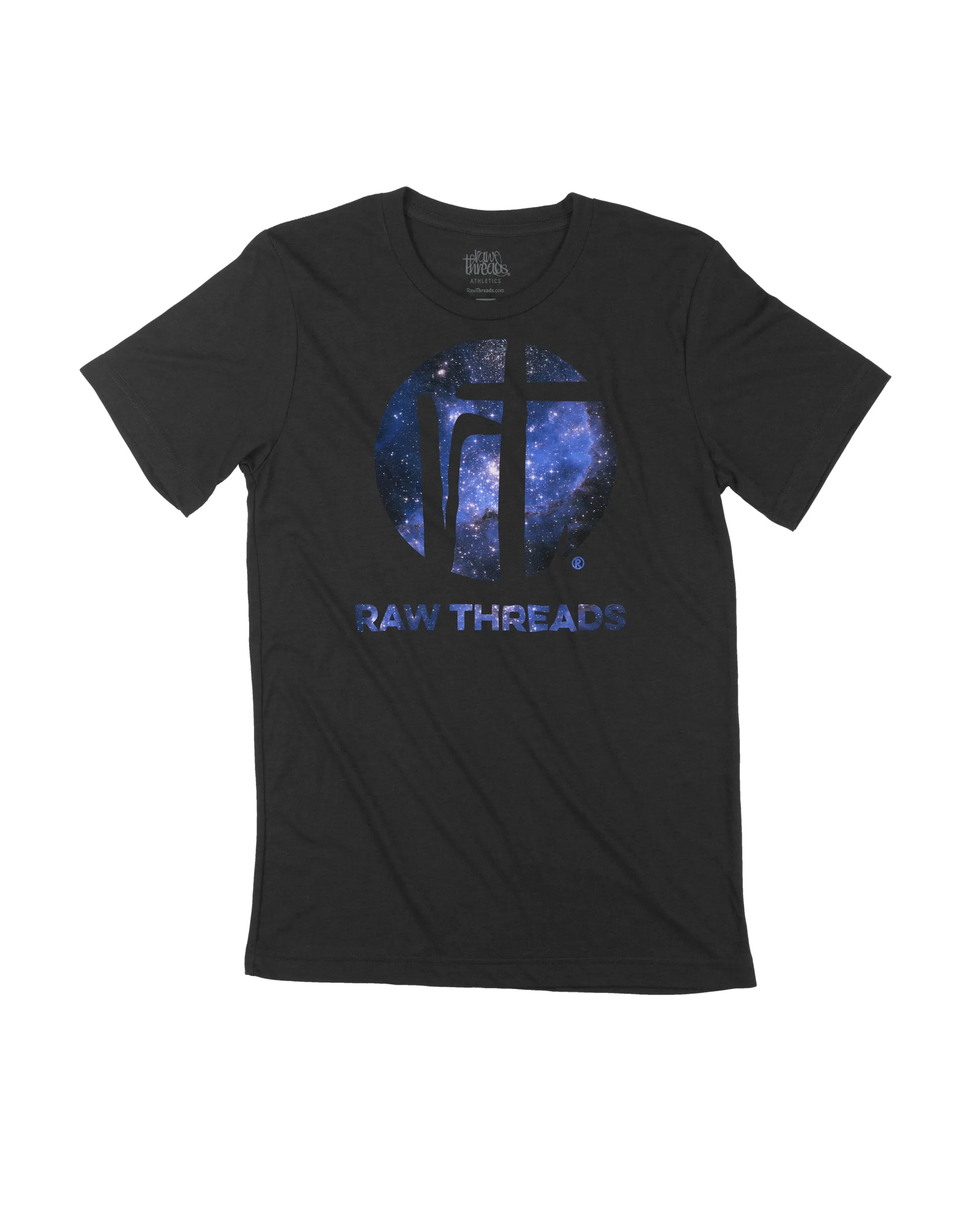 Raw Threads Logo Blue Galaxy