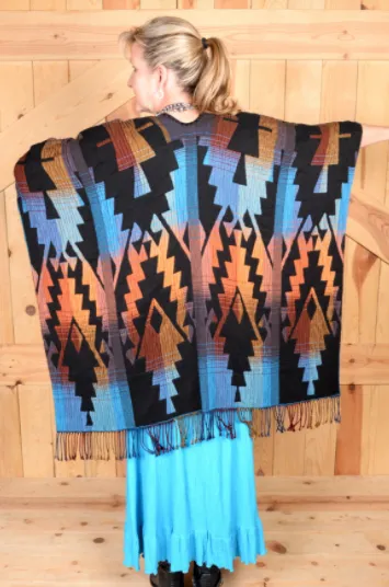Rhonda Stark Italian Acrylic Collection: Shawl Thunderbird, Fringe