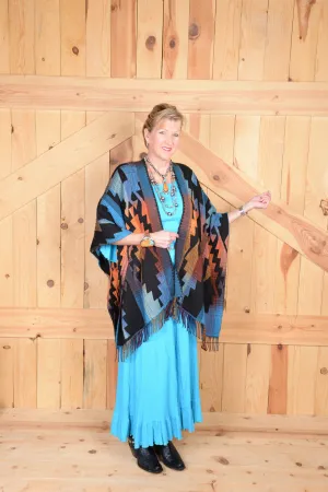 Rhonda Stark Italian Acrylic Collection: Shawl Thunderbird, Fringe