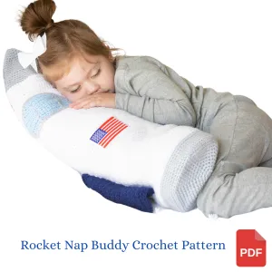 Rocket Nap Buddy Crochet Pattern