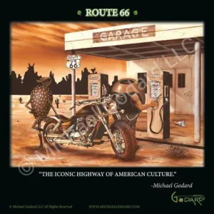 ROUTE 66 Framed Print
