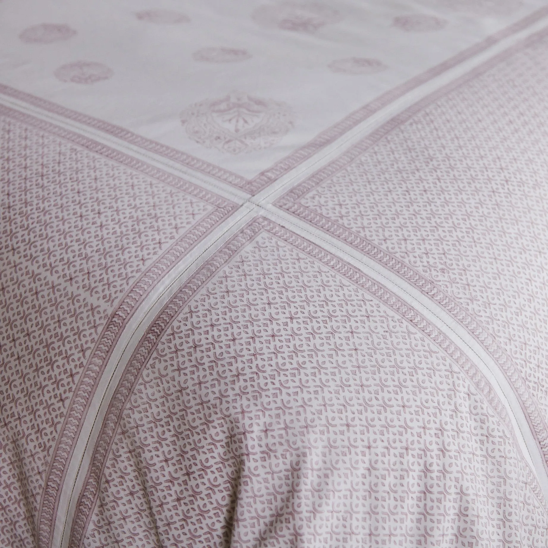 Sara Paisley Hand Block Printed Duvet Cover