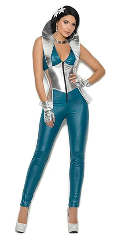 Sexy Intergalactic Galaxy Woman Costume