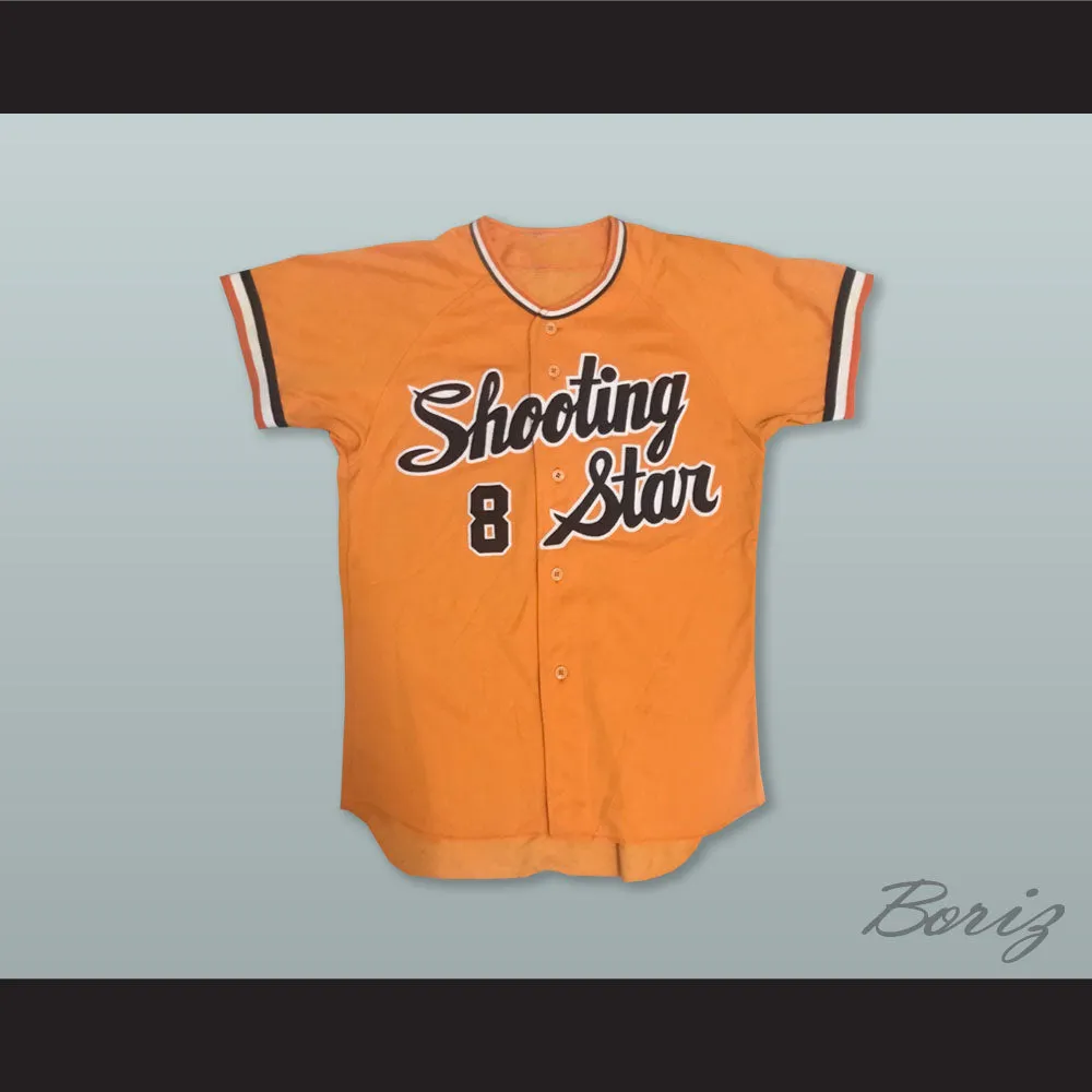 Shooting Star 8 Orange Baseball Jersey