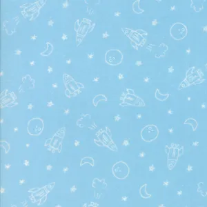 Soft and Sweet Flannel Blue