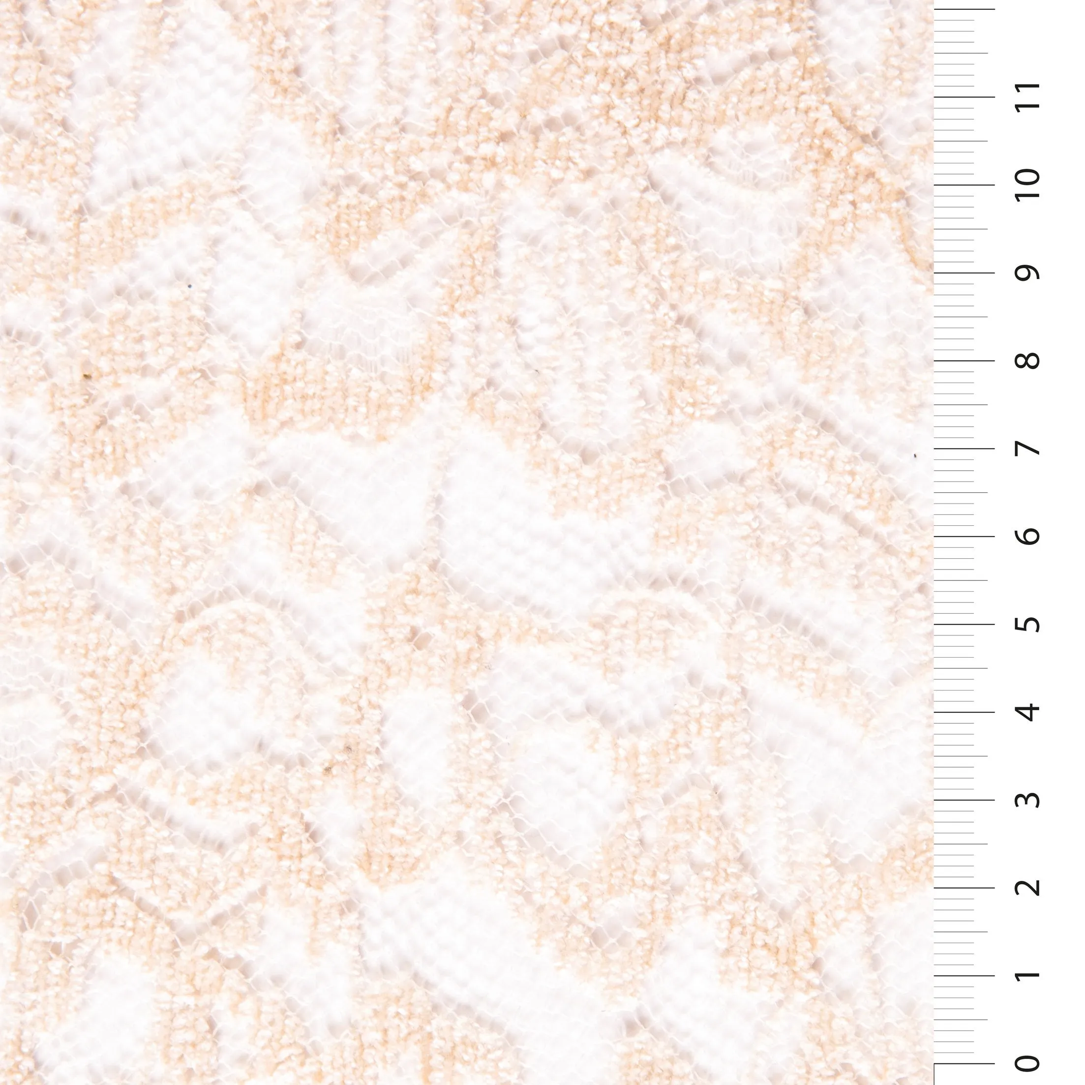 Soft Textured Chenille Lace Fabric