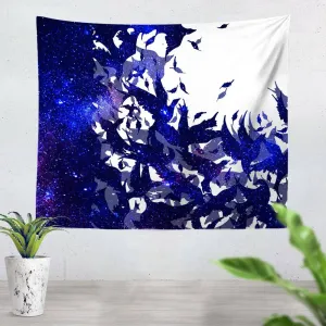 Space Birds Tapestry