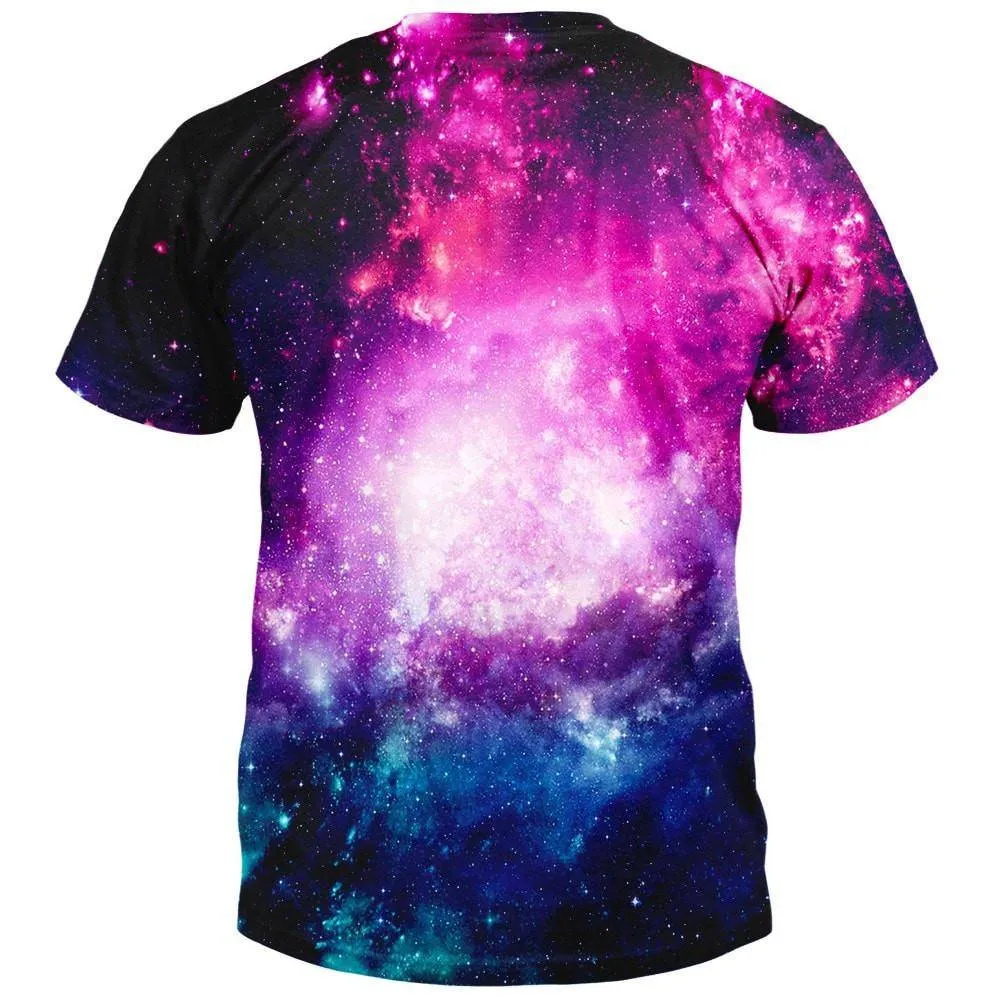 Space, Cats, and Pizza T-Shirt