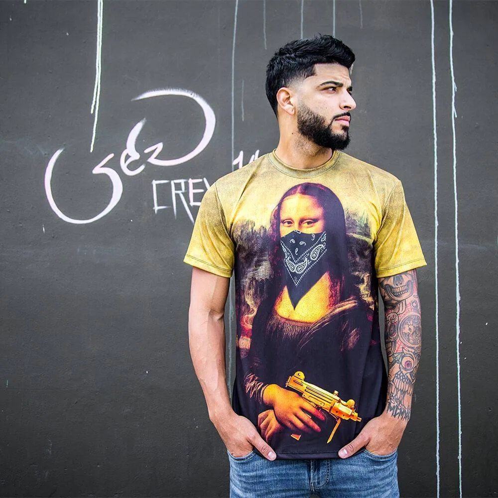 Space, Cats, and Pizza T-Shirt
